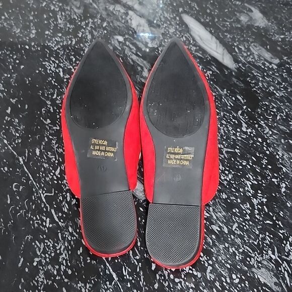 BRAND NEW SHOE LAND CALLY  MULES CLOSED POINTED TOE BACKLESS SLIP-ON SLI… - Picture 13 of 15